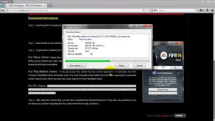How to Get FIFA 14 Game Free on PC, PS3 & Xbox 360 [Full Length Tutorial]