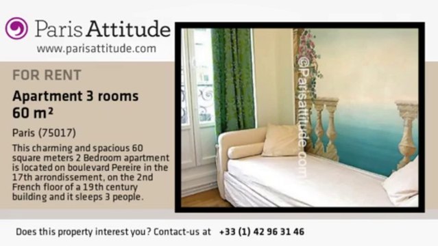 2 Bedroom Apartment for rent - Porte Maillot/Palais des Congrès, Paris - Ref. 2755