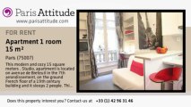 Studio Apartment for rent - Ecole Militaire/Unesco, Paris - Ref. 6219