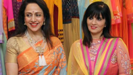 Hema Malini @ Neeta Lulla's Flagship Store !