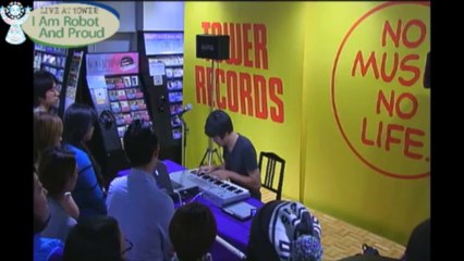 i am robot and proud Live at TOWER RECORDS SHIBUYA