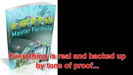 Lotto Master Formula