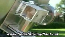 Video To Show The All Skeptics That Solar Stirling Plant Produce Free Energy