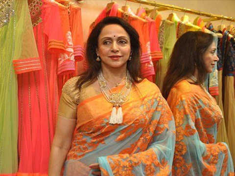 Hema Malini At Neeta Lulla Store