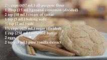 Double Cinnamon Sugar Cookies Recipe