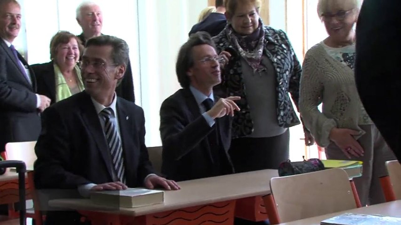 Inauguration des écoles Louise Pollet et Lafayette