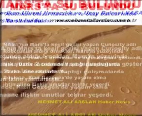 Marsta Su Bulundu Nasa Su Var Dedi - Nasa news Tv