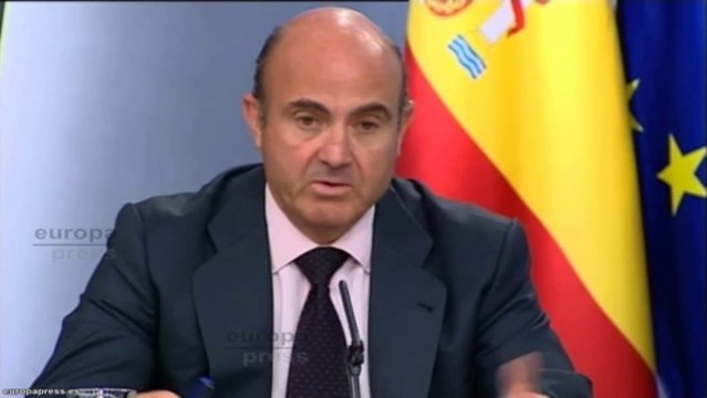 De Guindos resalta la revisión a la baja de la tasa de paro