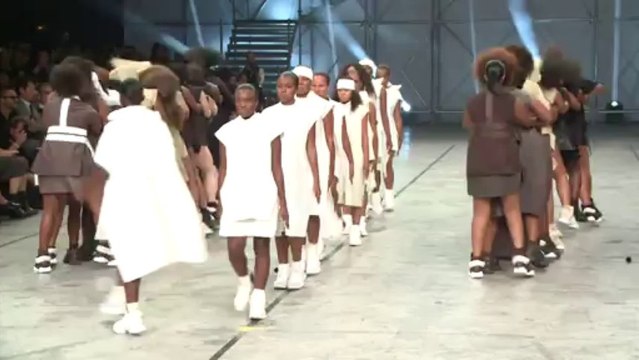 Défilé Rick Owens, printemps-été 2014