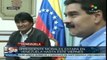 Nicolás Maduro y Evo Morales rechazan políticas imperiales de EE.UU.