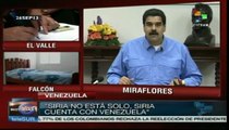 Presidente Maduro ratifica su solidaridad con el gobierno sirio