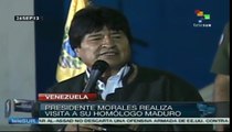Union suramericana garantiza la libertad de lo pueblos: Evo Morales