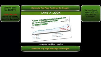 Backlink Beast Review - Best Review Of Backlink Beast