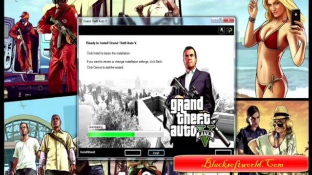 Grand Theft Auto 5 Five (GTA V) PC Télécharger Jeux Gratuit Emulator Xbox360