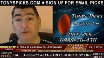 Boston College Eagles vs. Florida St Seminoles Pick Prediction NCAA College Football Odds Preview 9-28-2013