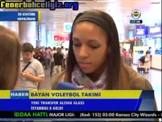 Alisha Glass Fenerbahçe Tv Röportajı 27.09.2013