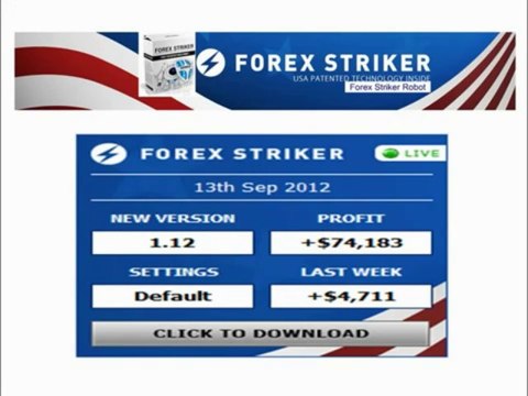 Get 60% Forex Striker Cash Back