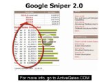 Google Sniper 2.0 - Earn Money Online Free Organic Traffic Source