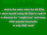 AK Elite Ranking Software REVIEW (Amazon Kindle Elite Software) Brad Callen
