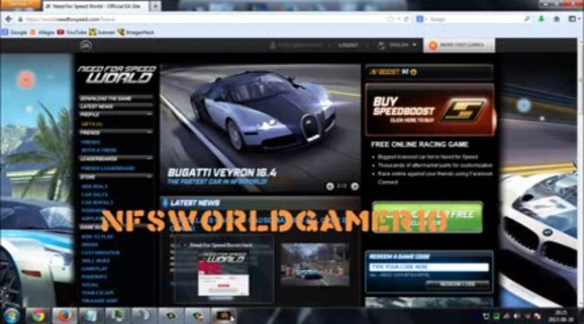 Need For Speed World Boost Hack _ Cheat [FREE Download] October 2013 Update