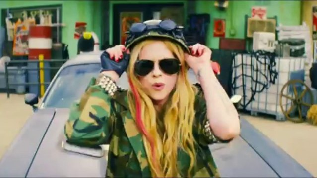 Avril Lavigne très Rock'n'Roll