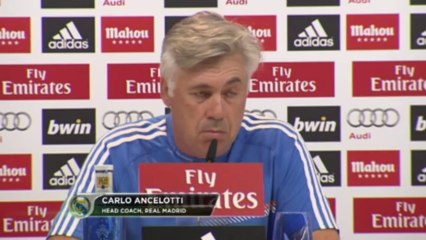 Ancelotti: ''Bale jugará el derbi, Marcelo no''