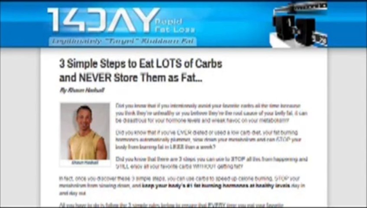 14 Day Rapid Fat Loss Plan Review: NEAR DEATH EXPERIENCE?!!
