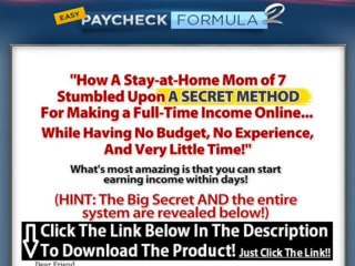 Easy Paycheck Formula Exposed + Sarah Young Easy Paycheck Formula Review