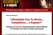 como recuperar a tu hombre ¿Y Terminar Con Todo Tu Dolor Emocional?