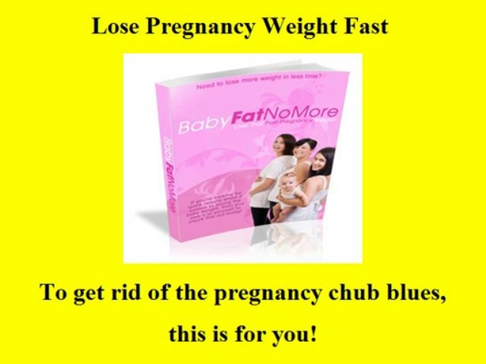 lose_pregnancy_weight_fast