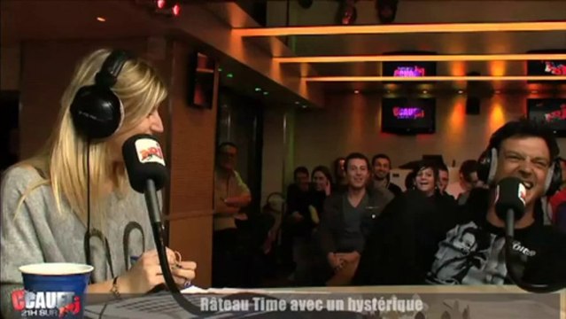 Râteau Time avec un hystérique - C'Cauet sur NRJ