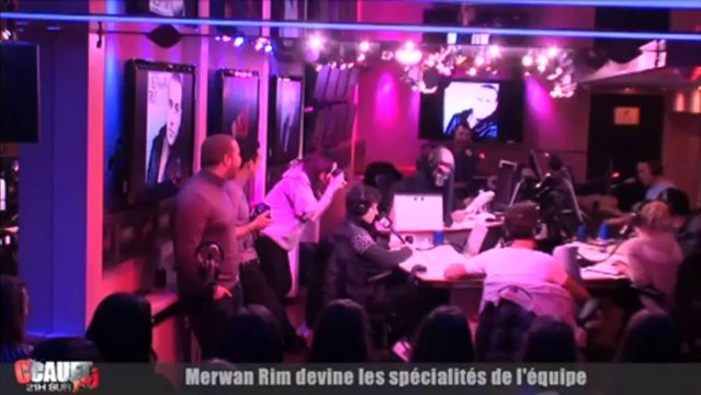 Merwan Rim devine les spécialités de l'équipe - C'Cauet sur NRJ