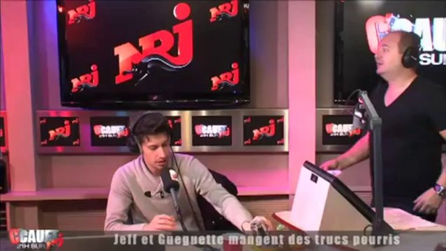 Jeff et Gueguette mangent des trucs pourris - C'Cauet sur NRJ