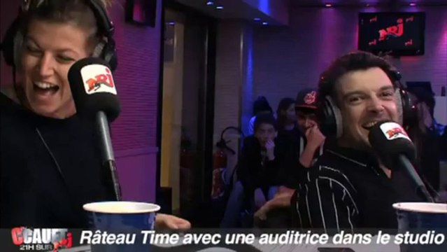 Râteau Time avec une auditrice dans le studio - C'Cauet sur NRJ