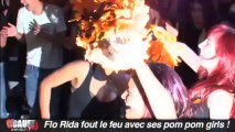 Flo Rida fout le feu avec ses pom pom girls ! - C'Cauet sur NRJ
