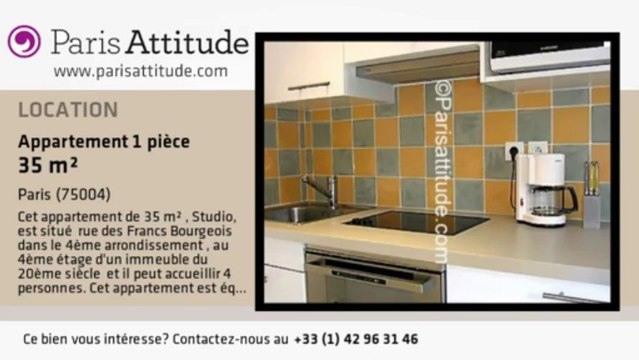 Appartement Studio à louer - Musée Picasso, Paris - Ref. 6272