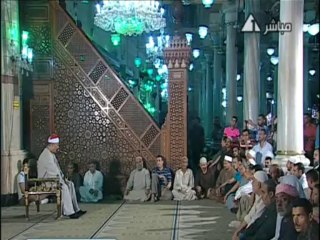 الشيخ محمود ابو الوفا الصعيدى وما تيسر من سورة الحشر - 24 رمضان 1434