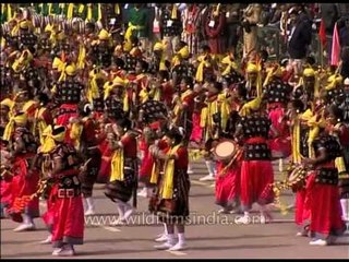 Perfect co-ordination at Rajpath on 26th January