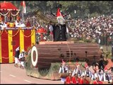 Tableau of Chhattisgarh State displayed on Republic Day