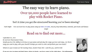 Rocket Piano Review - [UPDATED] Personal Testimonial