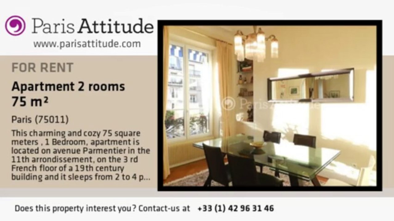 1 Bedroom Apartment for rent - Voltaire, Paris - Ref. 7995