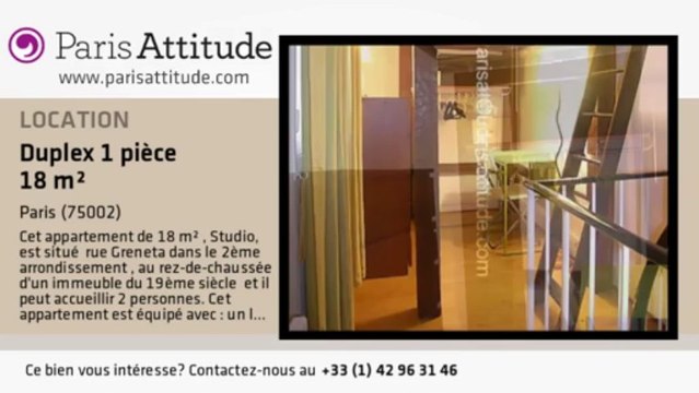 Duplex Studio à louer - Montorgueil, Paris - Ref. 2031