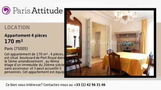 Appartement 3 Chambres à louer - Les Gobelins, Paris - Ref. 8652
