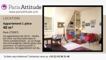 Appartement Studio à louer - Invalides, Paris - Ref. 439
