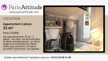 Appartement 1 Chambre à louer - St Paul, Paris - Ref. 5809