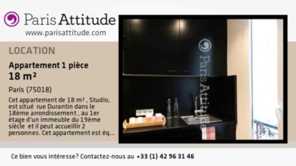 Appartement Studio à louer - Montmartre, Paris - Ref. 8284