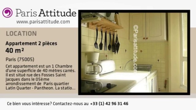 Appartement 1 Chambre à louer - Panthéon/Sorbonne, Paris - Ref. 3536