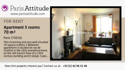 2 Bedroom Apartment for rent - Alma Marceau, Paris - Ref. 2257