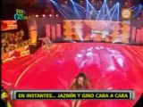 Esto es Guerra : Jazmín Pinedo retó a Gino Assereto en una de las competencias