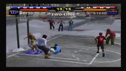 PS2 - NBA Street - Street Challenge 1 - Team Biggs